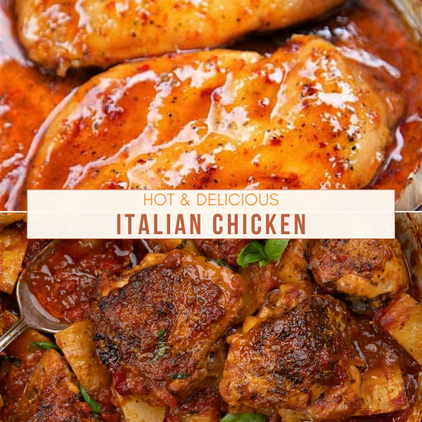 3Ingredient Brown Sugar Italian Chicken AMERICAN RECIPE